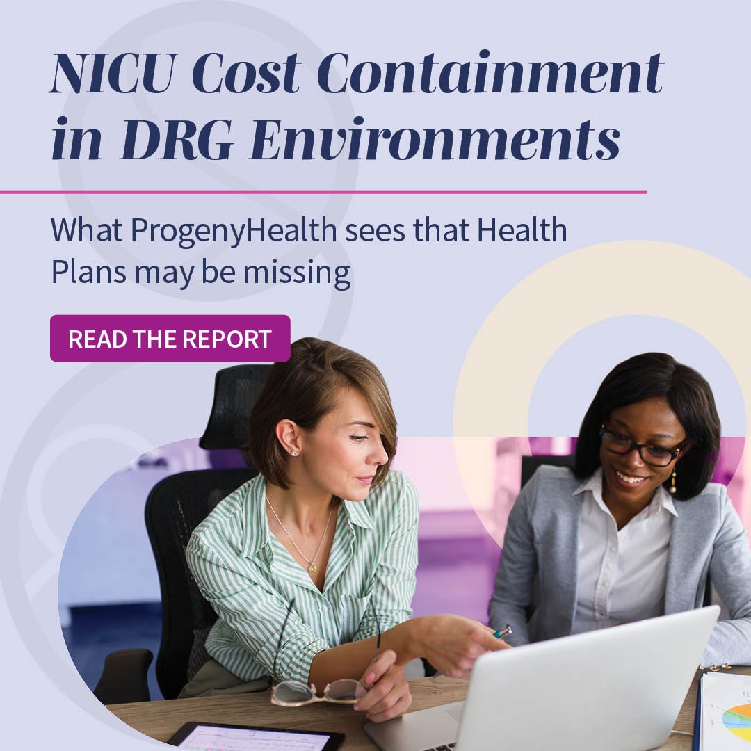 ProgenyHealth NICU Cost Containment in DRG Environments